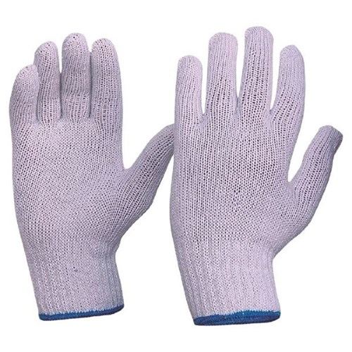 Knitted Poly/Cotton Liner Gloves Size XL White