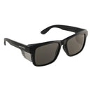Frontside Safety Glasses Smoke - Black Frame