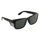 Frontside Polarised Safety Glasses Smoke - Black Frame