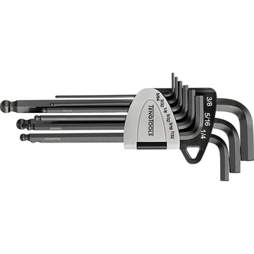 Teng 9pc Ball-End AF Hex Key Set - 5/64in-3/8in