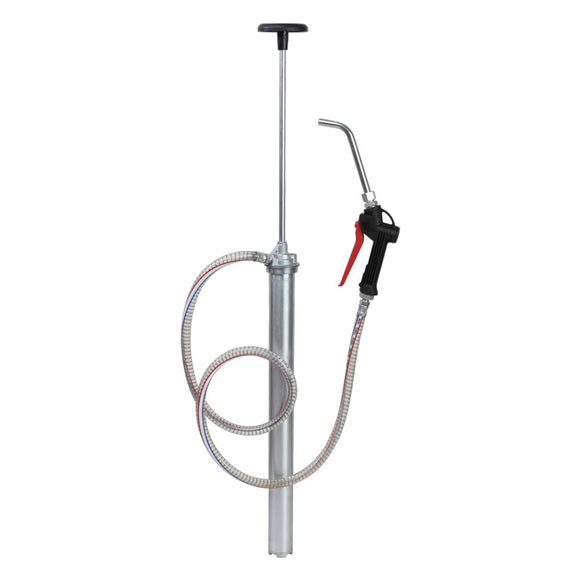 Groz 60L Drum Spring Loaded Oil Pump W/Gun