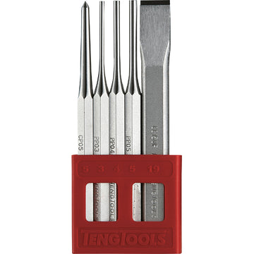 Teng 5pc Punch & Chisel Set