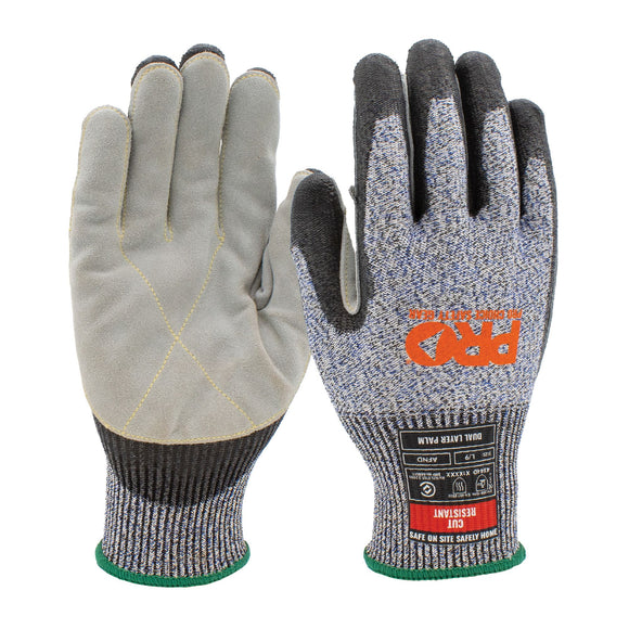 Arax Ultra-Thin Foam Nitrile And Synthetic Leather Palm Grey 10
