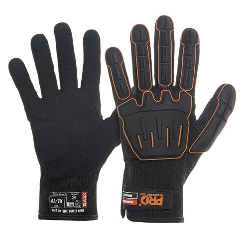 Arax Cut F Impact Gloves Black 10