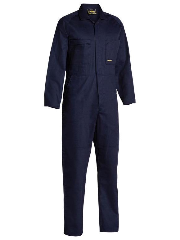 Bisley Workwear Drill Coverall Dark Navy