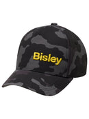 Bisley Workwear Printed Baseball Cap Charcoal Camo
