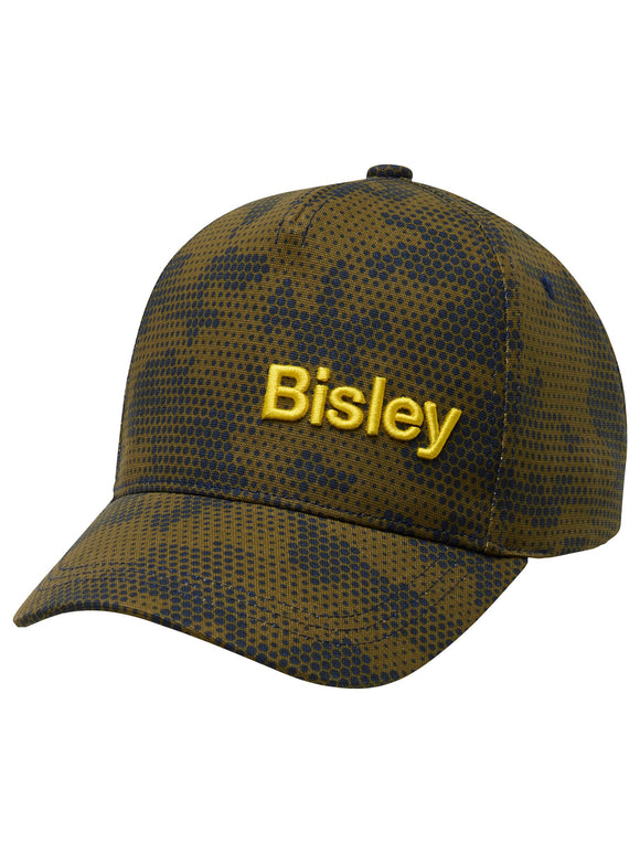 Bisley Workwear Printed Baseball Cap Army Honeycomb