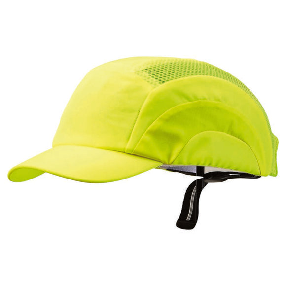 Bump Cap - Short Peak Fluro Yellow Fluro Yellow