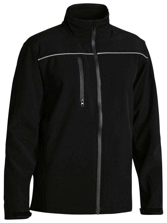 Bisley Workwear Soft Shell Jacket Black