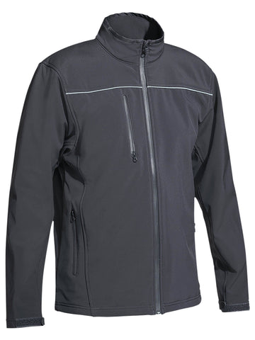 Bisley Workwear Soft Shell Jacket Charcoal