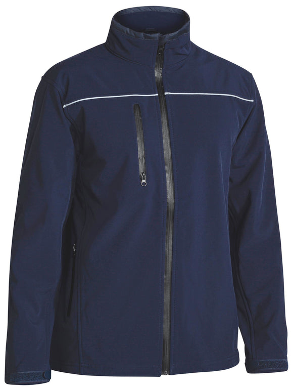 Bisley Workwear Soft Shell Jacket Navy