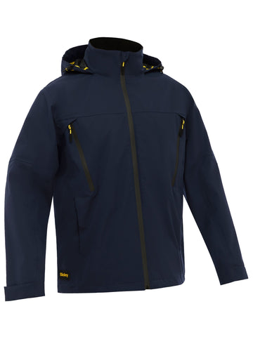 Bisley Workwear Lightweight Rain Shell Jacket Navy