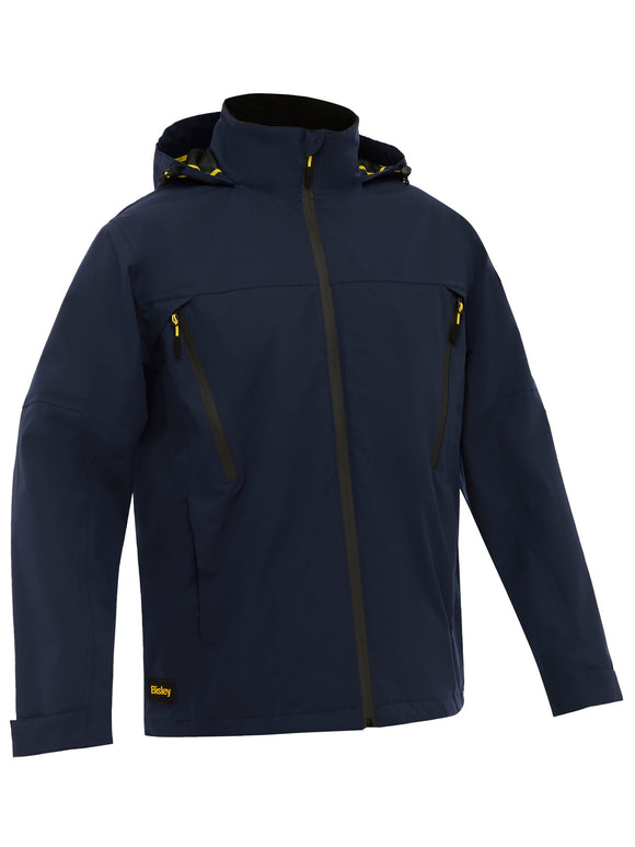Bisley Workwear Lightweight Rain Shell Jacket Navy
