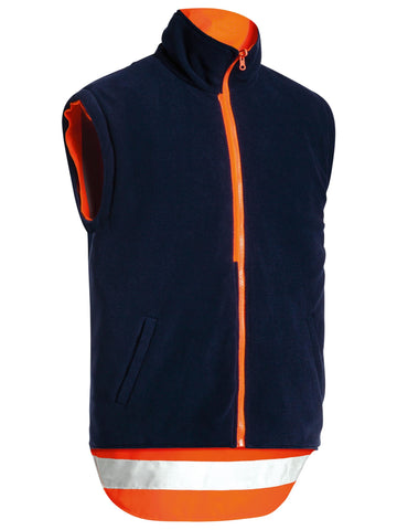 Bisley Workwear Taped TTMC 5 in 1 Rain Jacket Orange - Discontinued