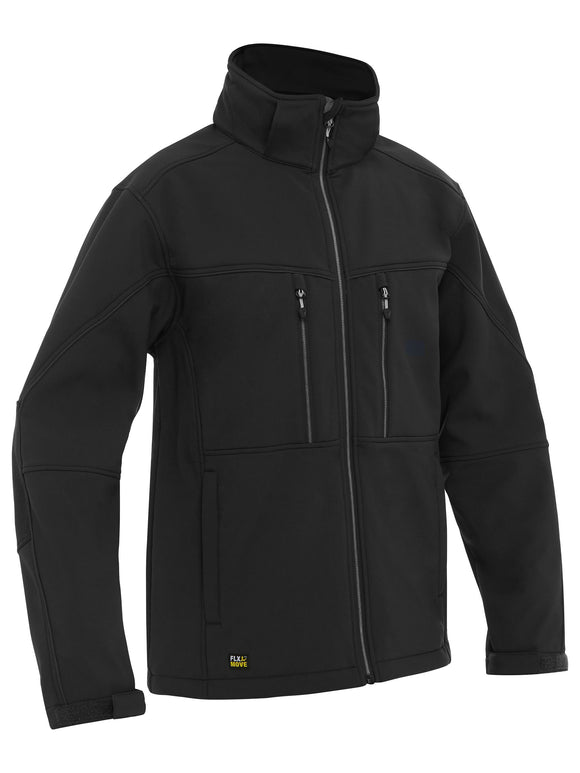 Bisley Workwear Flx & Move™ Soft Shell Jacket Black