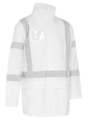 Bisley Workwear X Taped Shell Rain Jacket White