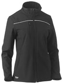 Bisley Workwear Women's Soft Shell Jacket Black