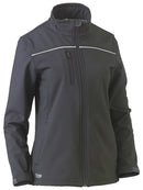 Bisley Workwear Women's Soft Shell Jacket Charcoal