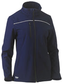 Bisley Workwear Women's Soft Shell Jacket Navy