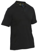 Bisley Workwear Short Sleeve Polo Black