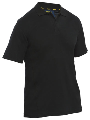 Bisley Workwear Short Sleeve Polo Black