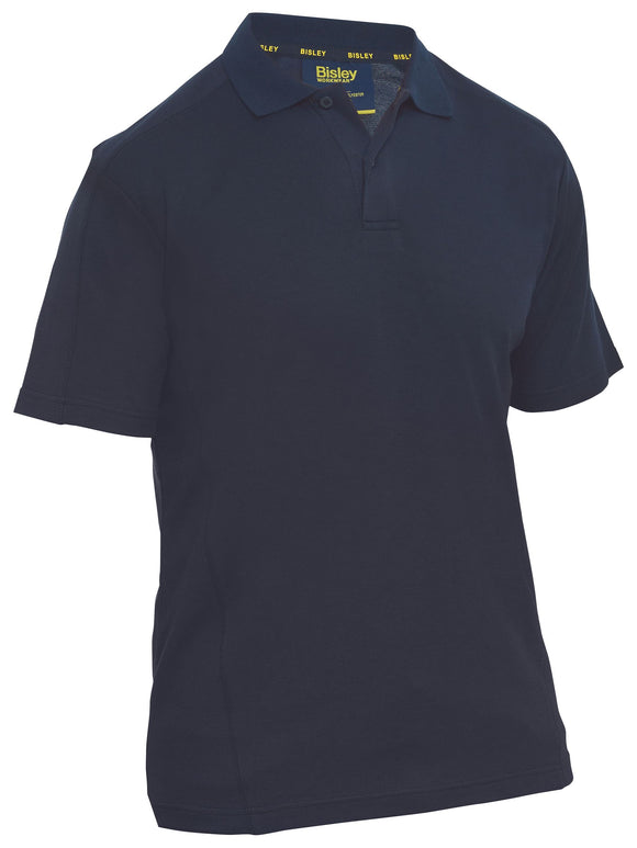 Bisley Workwear Short Sleeve Polo Navy