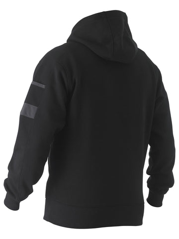 Bisley Workwear Work Fleece Hoodie Black
