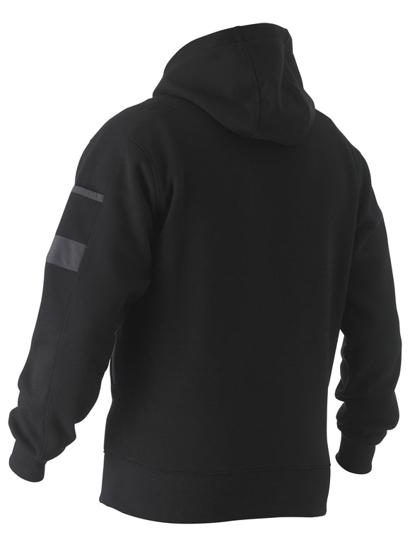 Bisley Workwear Work Fleece Hoodie Black