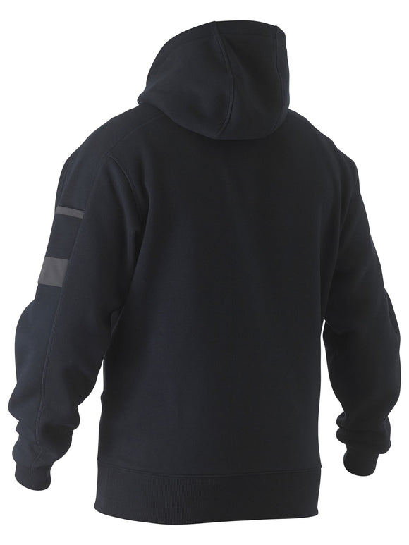 Bisley Workwear Work Fleece Hoodie Navy
