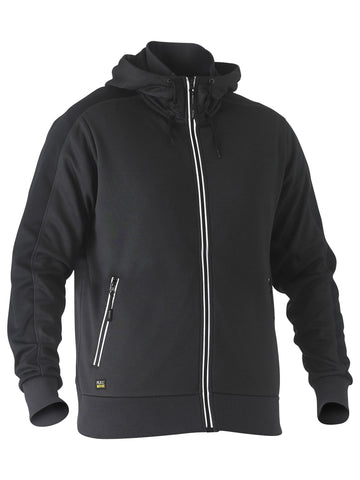 Bisley Workwear Flx & Move™ Recycle Zip Hoodie Charcoal - Discontinued