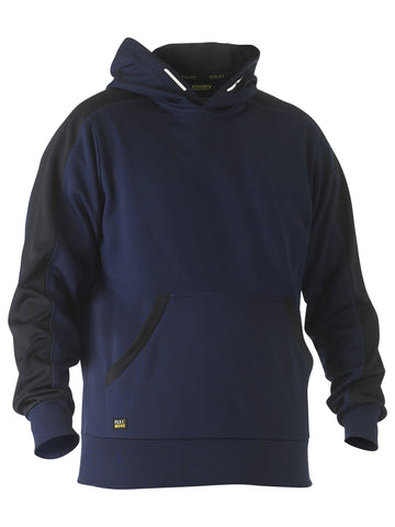 Bisley Workwear Flx & Move™ Recycle Pullover Hoodie Navy - Discontinued