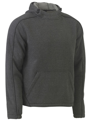 Bisley Workwear Flx and Move™ Marle Fleece Hoodie Jumper Charcoal - Discontinued