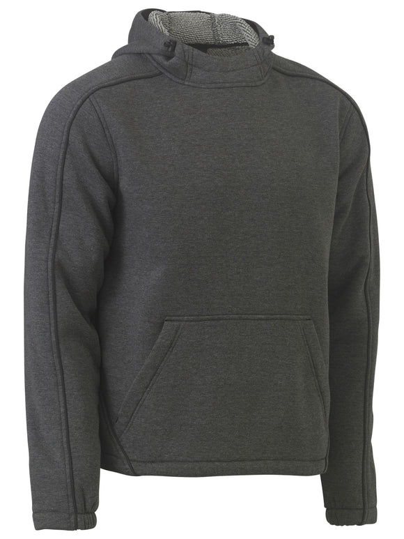 Bisley Workwear Flx and Move™ Marle Fleece Hoodie Jumper Charcoal - Discontinued