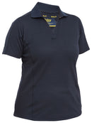 Bisley Workwear Women's Short Sleeve Polo Navy