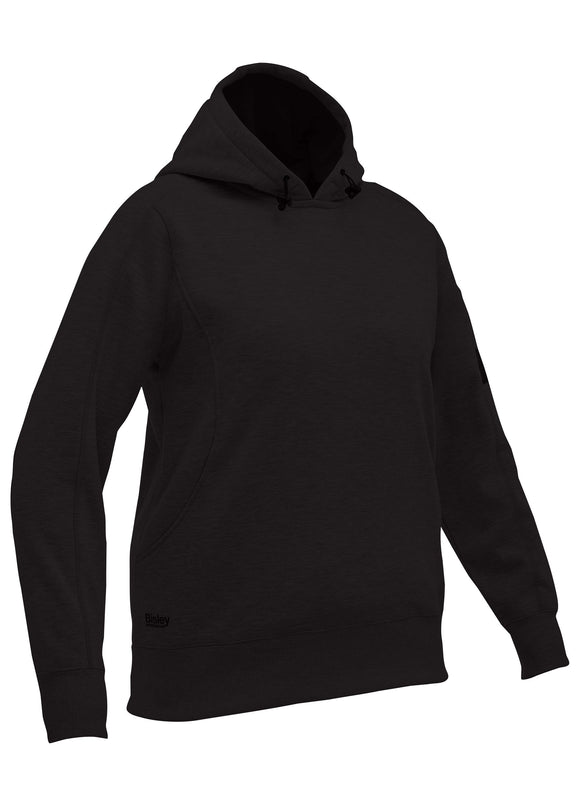 Bisley Workwear Women's Work Fleece Hoodie Black