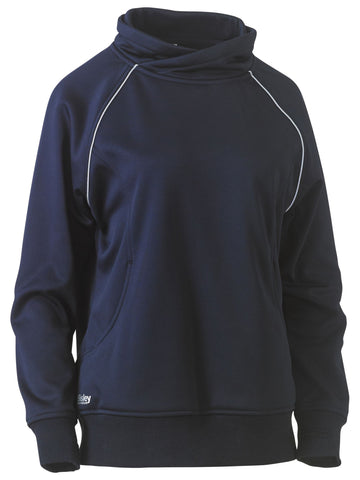 Bisley Workwear Women's Work Fleece Jumper Navy - Discontinued