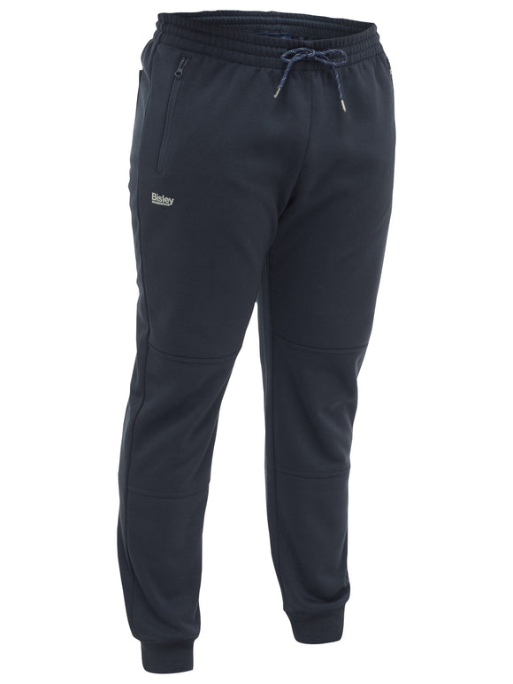 Bisley Workwear Work Fleece Track Pants Navy
