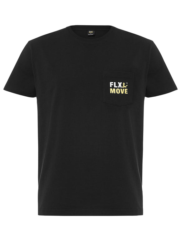 Bisley Workwear Flx & Move™ Cotton Tee Black - Discontinued