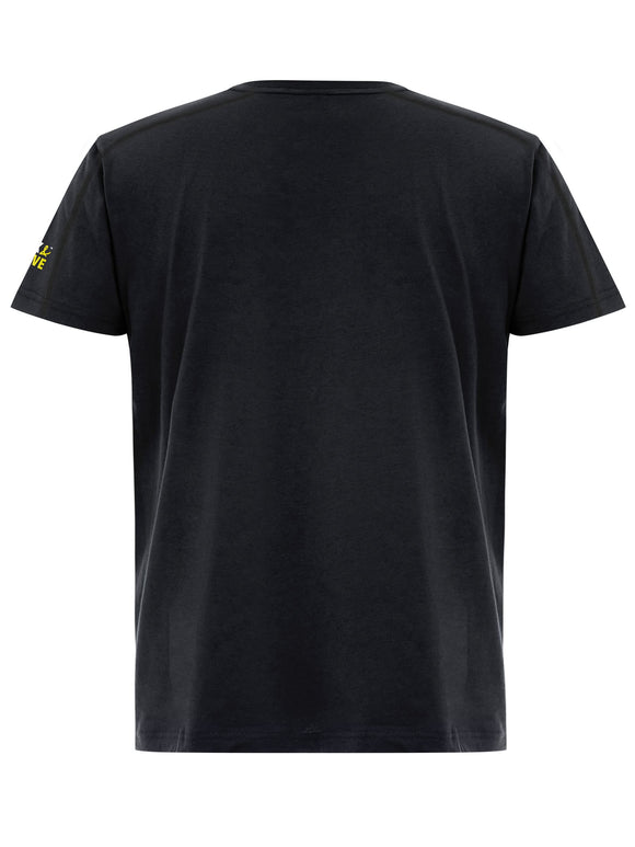 Bisley Workwear Flx & Move™ Logo Sleeve Tee Black