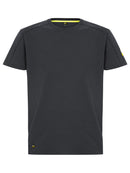 Bisley Workwear Flx & Move™ Logo Sleeve Tee Charcoal