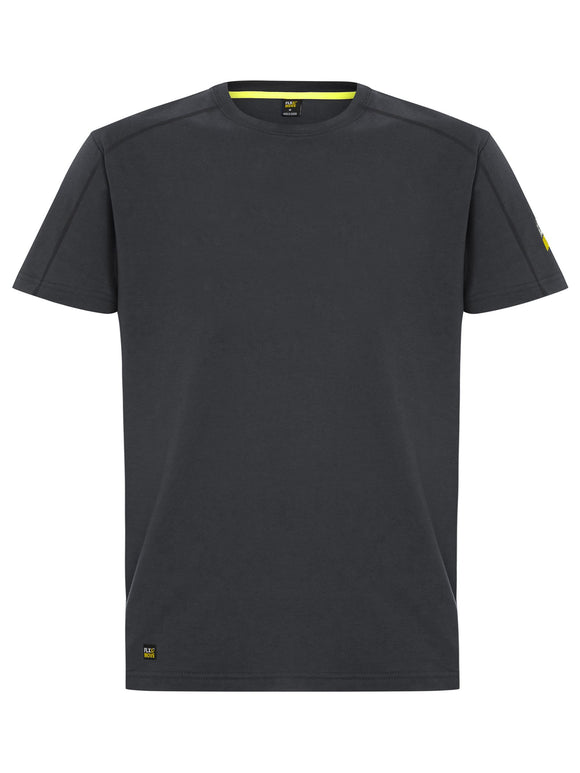Bisley Workwear Flx & Move™ Logo Sleeve Tee Charcoal