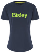 Bisley Workwear Bisley Women's Cotton Logo Tee Navy