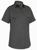 Bisley Workwear Women's X Airflow™ Ripstop Shirt Charcoal
