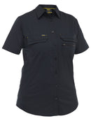 Bisley Workwear Women's X Airflow™ Stretch Ripstop Shirt Black