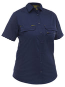 Bisley Workwear Women's X Airflow™ Stretch Ripstop Shirt Navy