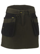 Bisley Workwear Women's Flx & Move™ Skort Olive - Discontinued