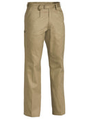 Bisley Workwear Original Cotton Drill Work Pants Khaki