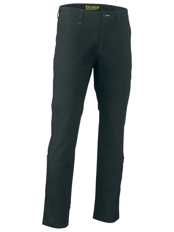 Bisley Workwear Stretch Cotton Drill Work Pants Bottle