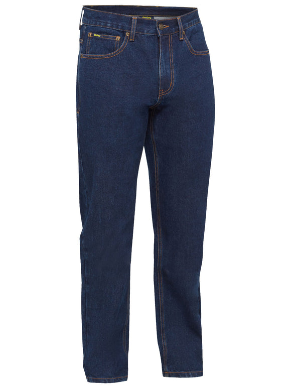 Bisley Workwear Original Stretch Denim Work Jeans Denim