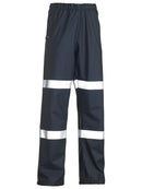 Bisley Workwear Taped Stretch PU Rain Pants Navy